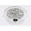 Plafoniera clasica cristal alama crom 6xE27/60W, Sheraton DLU-2327/6/55 Chrom Orion